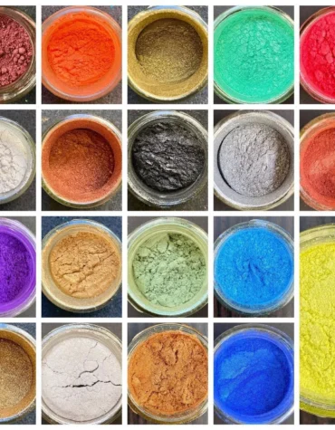 mega powder pigment kit 14 pigments For Resin Art