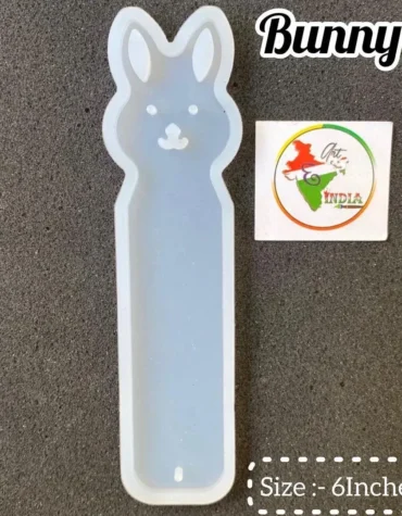 bunny bookmark mold for resin art