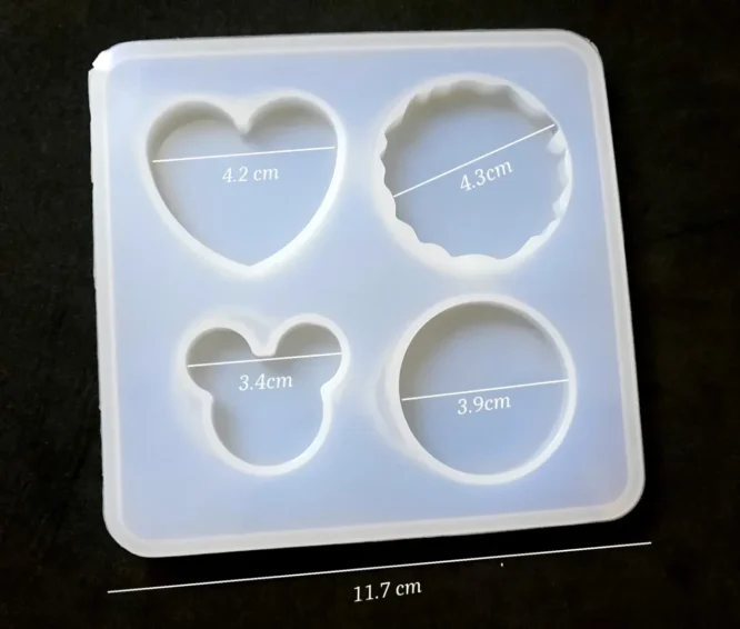 Pop Socket Resin Silicone Mould Mickey