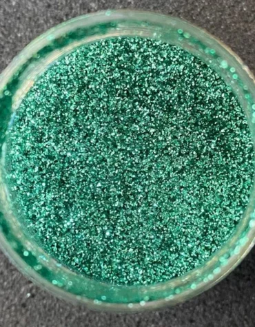 green glitter for resin art