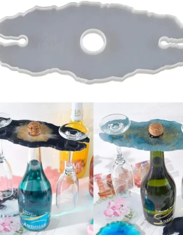 Wine Glass Holder Silicon mold for resin art