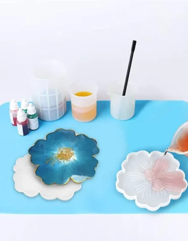 Flower Coaster 3D effect