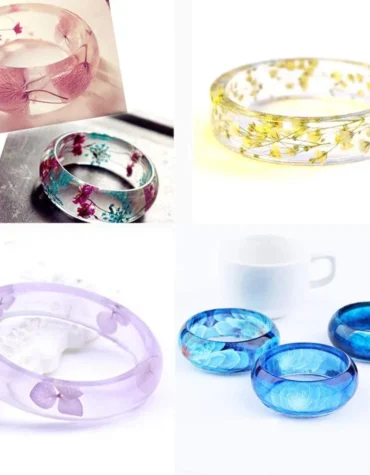 4 Size Silicone Bangle Mold for resin art