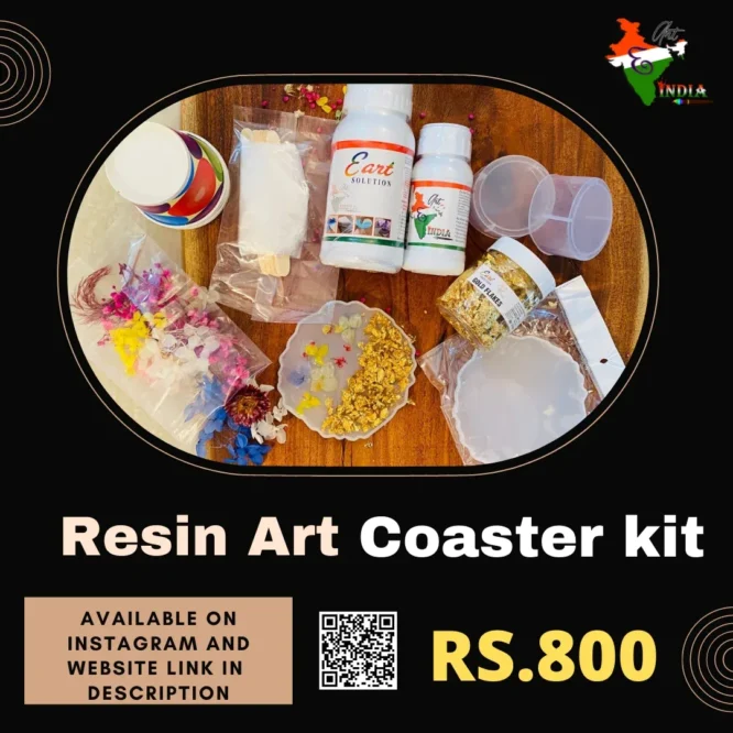 Resin Art Coaster kit For Resin Art