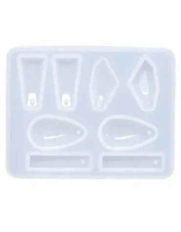 Earring Silicon mold 8 cavities for resin art