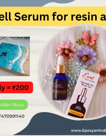 Cell Serum for lacing effect in Resin Art