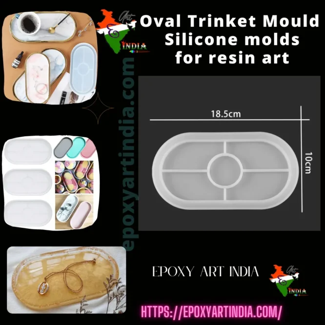 oval tray mould for resin art