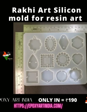 Rakhi mold 12 cavity silicon mold For Resin Art
