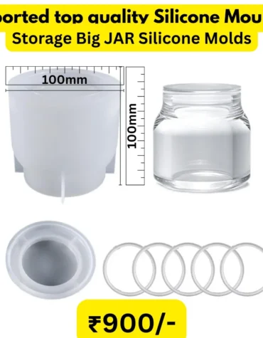 Big JAR top quality resin art Silicone Mould