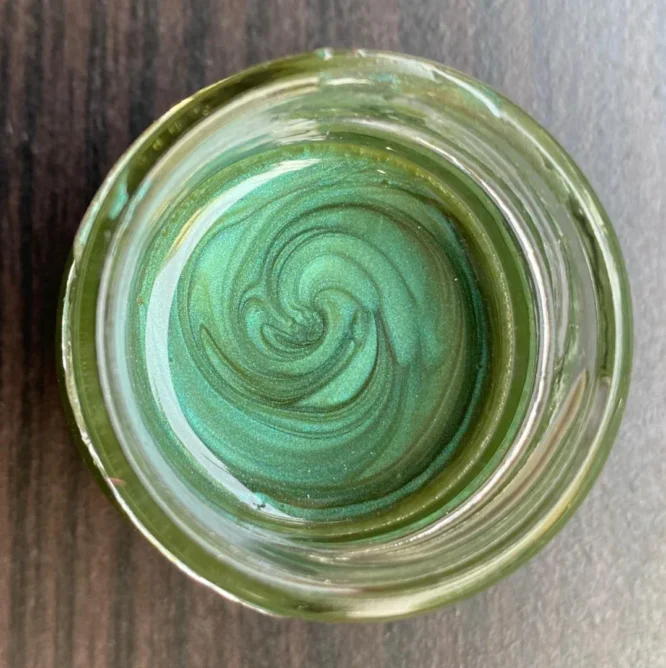 metallic myrtle green For Resin Art