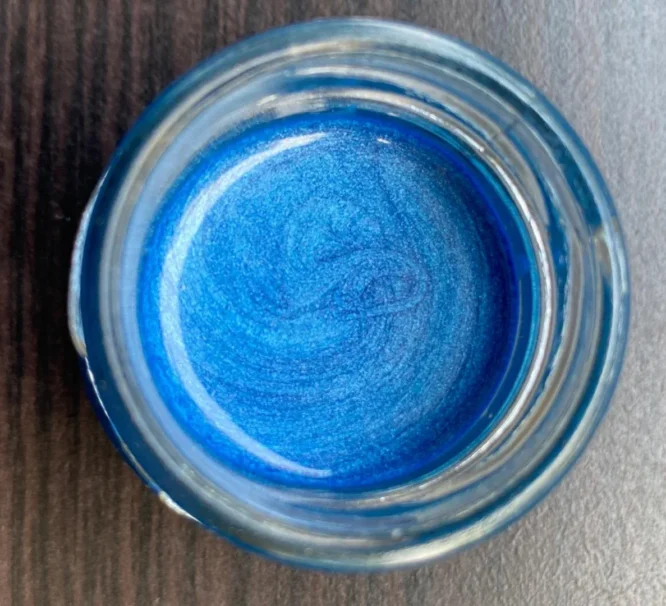 summer blue metallic gel For Resin Art