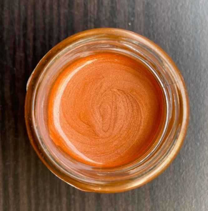 Metallic Orange Jel pigment For Resin Art