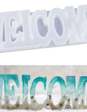 welcome mold for resin art