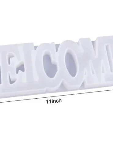 welcome mold for resin art
