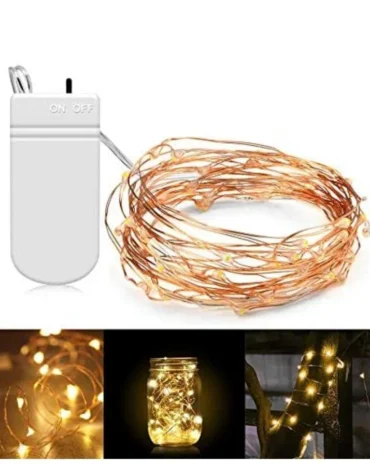 copper wire fairy lighting for resin photo frames