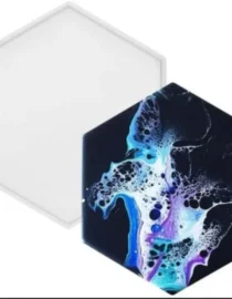 hexagon coaster for resin art Silicon mold For Resin Art