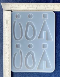 Jewellery Silicon mold 12 cavity For Resin Art
