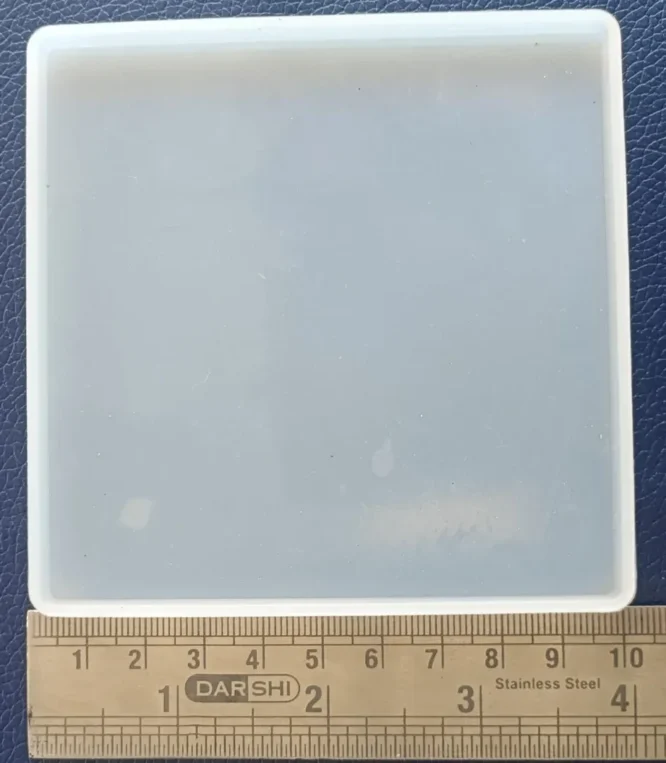 4 Inch Square Coaster Mould for resin art