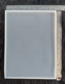 9×12 Plain Rectangle Tray mould For Resin Art
