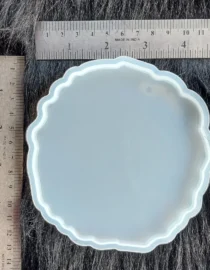 5 Inch Agate Coaster Mould For resin Art