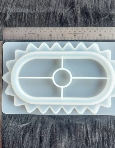 Monster oval tray mold for resin art