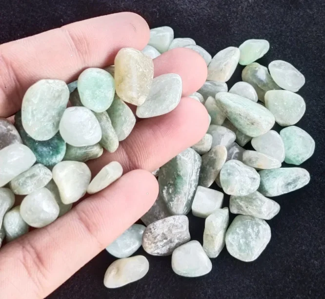 Natural Green Pebble's Stone