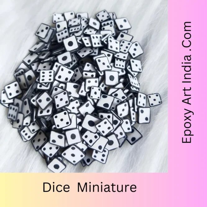 Dice Miniature For Resin Art