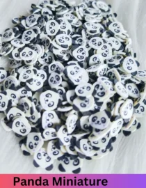 Panda Miniature For Resin Art