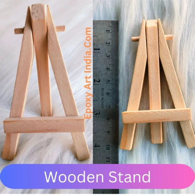 Wooden Stand For Resin Art