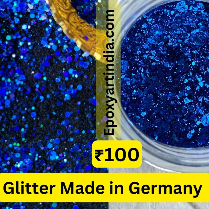 Opal Chunky Dark Blue multicolour Germany Glitter for resin art