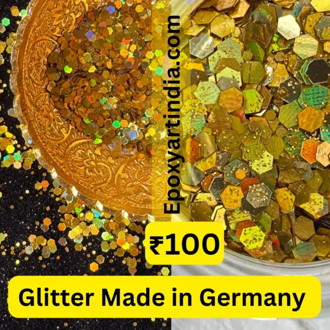 Opal Chunky Gold multicolour Germany Glitter for resin art