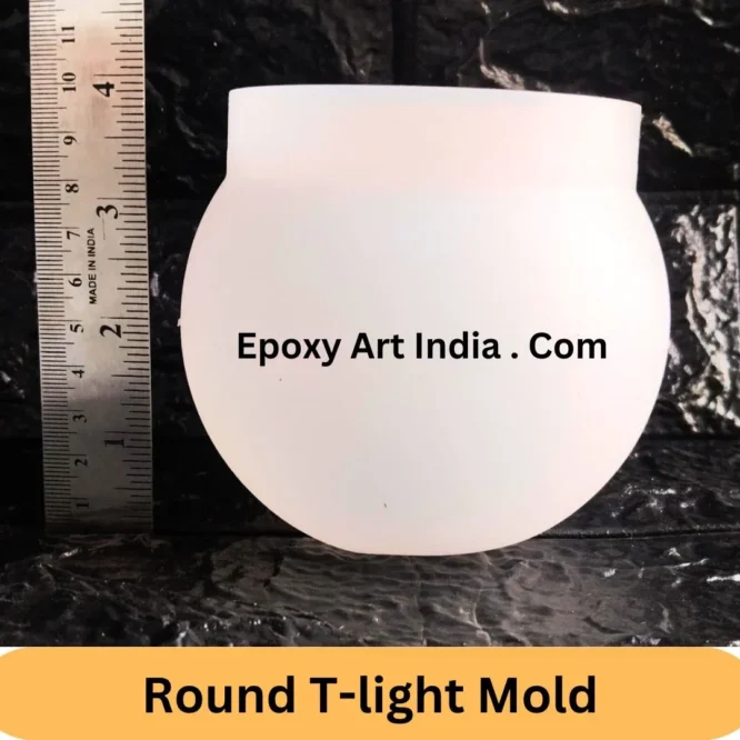 Round T-light Mold For Resin Art