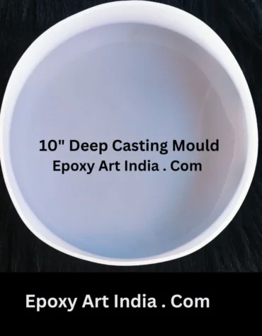 10" inches Deep Casting Round /silicone Mold For Resin Art