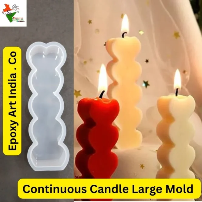 Continuous Candle Large Mold For Resin Art CM-032