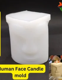 Human Face Candle mold For Resin Art CM-050