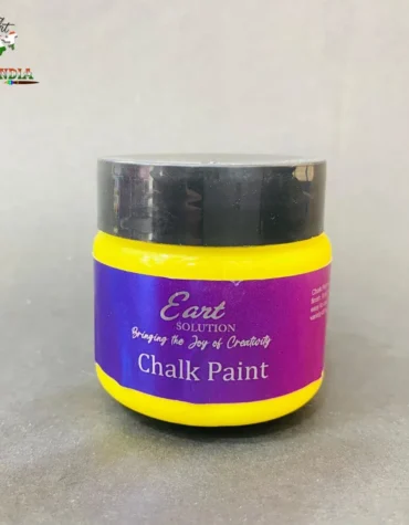 (B) Yellow Chalk Paint For Art & Craft