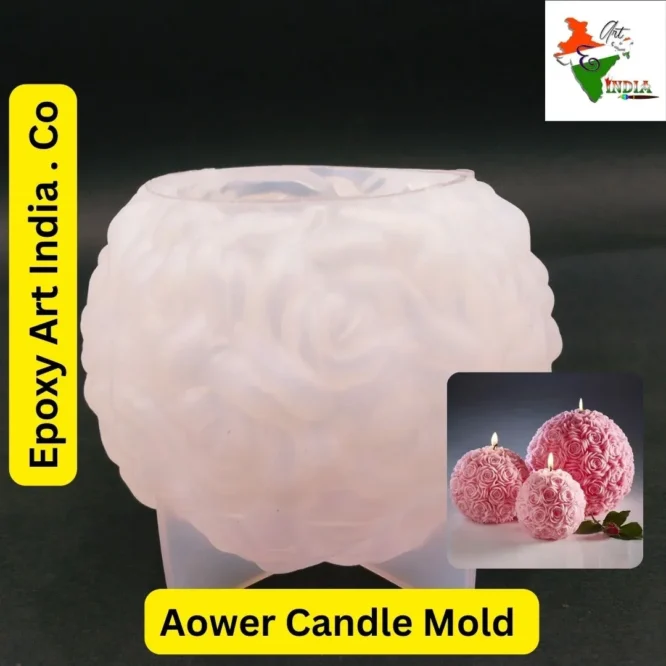 Aower Candle Mold For Resin Art CM-037
