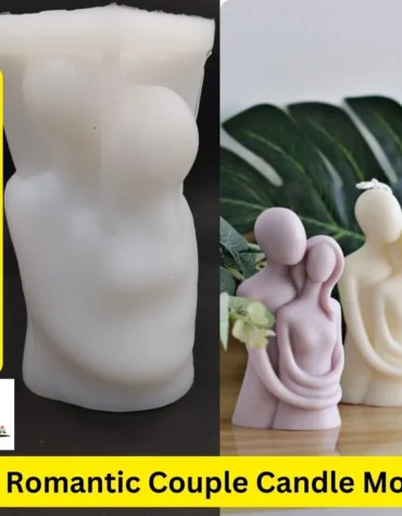 3D Romantic Couple Candle Mold For Resin Art CM-042