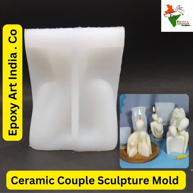 Ceramic Couple Sculpture Mold For Resin Art CM-043043