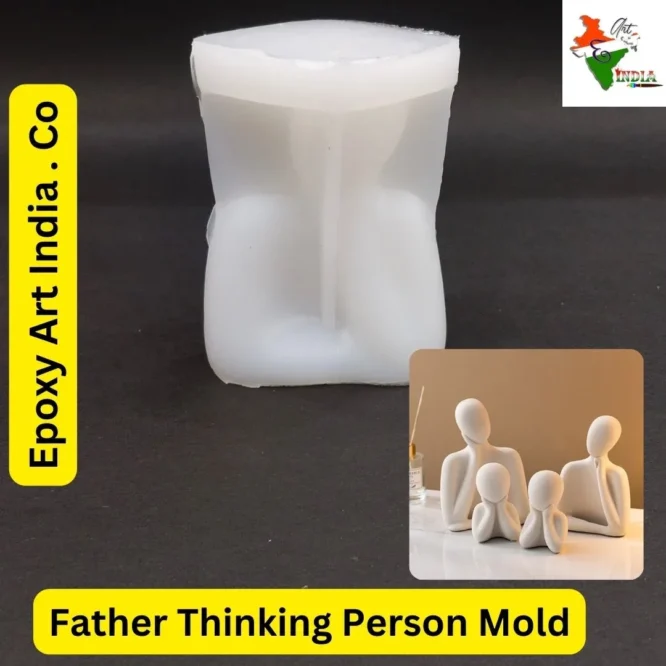 Father Thinking Person Mold For Resin Art CM-046