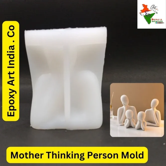 Mother Thinking Person Mold For Resin Art CM-045