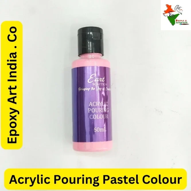 Pastel Pink Acrylic Pouring Colour