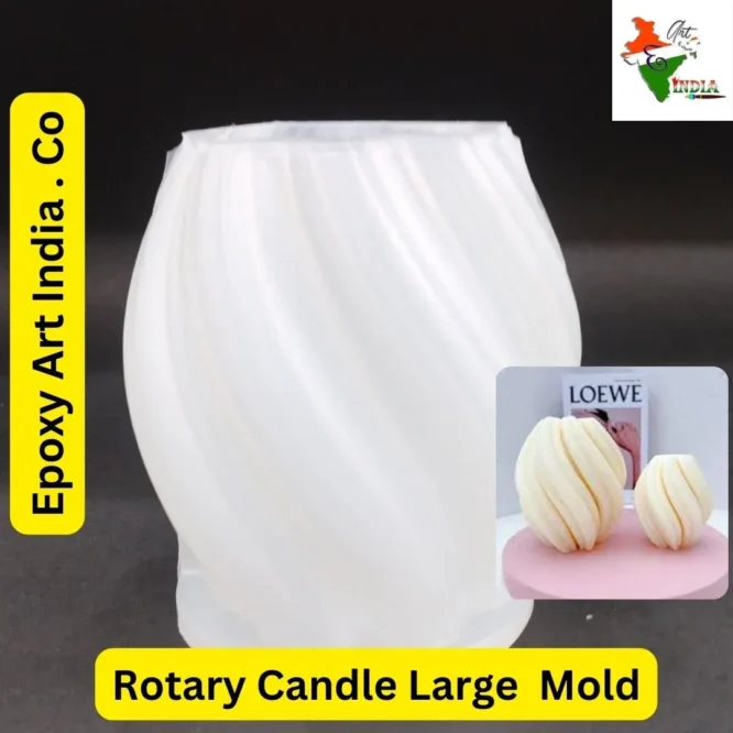 Rotary Candle Large Mold For Resin Art CM-035