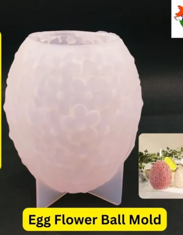 Egg Flower Ball Mold For Resin Art CM-036