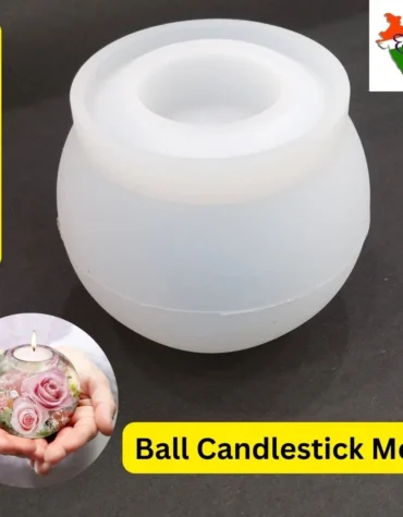 Ball Candlestick Mold For Resin Art CM015