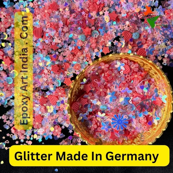 Multi Shapes Germany Glitter for resin art