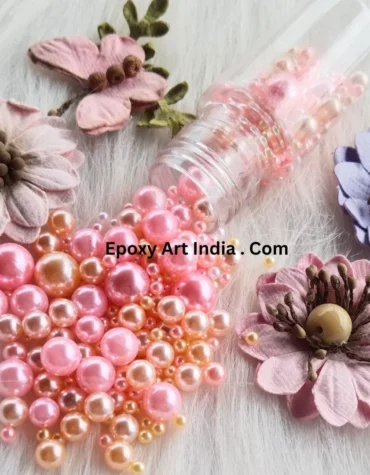 Pink Pearls Beads For Resin Art