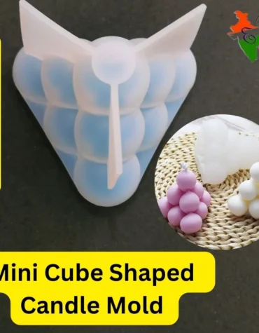 Mini Cube Shaped Candle Mold For Resin Art CM006