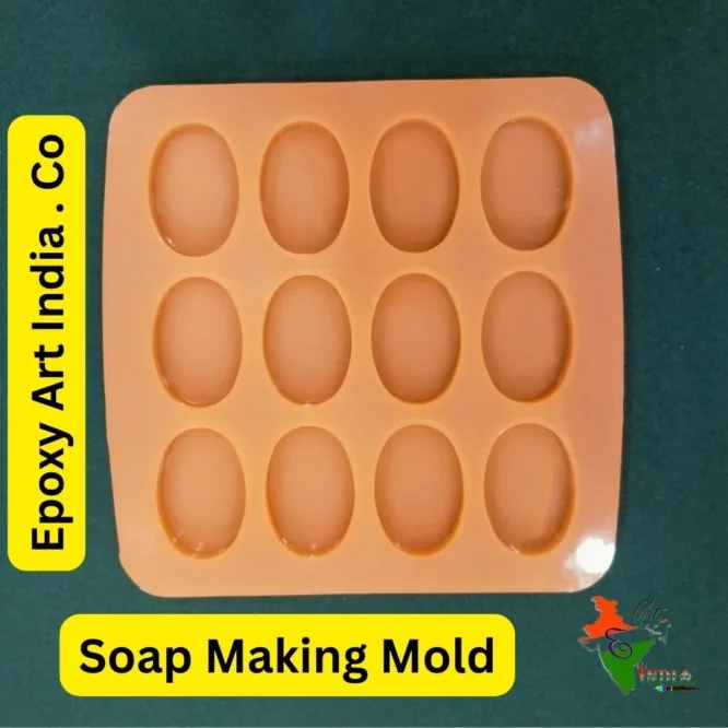 12 CVT Oval Shape Soap Making Mold
