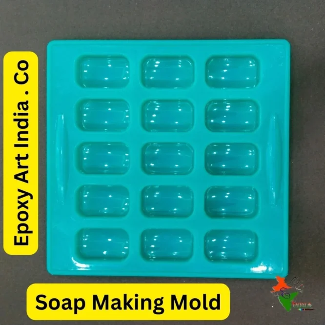 15 CVT Rectangular Shape Soap Making Mold